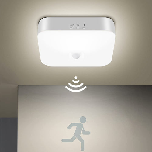 TOOWELL Motion Sensor Light Indoor Battery Operated, Battery Powered  Ceiling Light,Round Wireless Cl…See more TOOWELL Motion Sensor Light Indoor